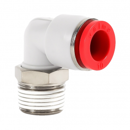 QP-AL-08-R18 Фитинг угловой, 8мм x R 1/8 (наруж.резьба)
