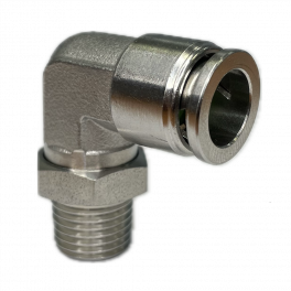 SPL10-03S1P Штуцер угловой нерж PT3/8 10мм